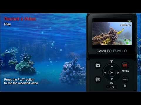 Toshiba CAMILEO BW10 sportscam - Tutorial