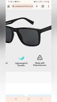 Vincent Chase Polarized Sunglasses Review | Stylish UV Protection Shades by Lenskart 🔥