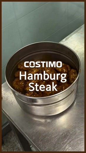 Shape into a round & Finish in the oven | Hamburg Steak #ovenbaked