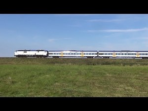 Diesel-Power auf Sylt mit verschiedenen Zügen und Loks der NOB / Nord-Ostsee-Bahn