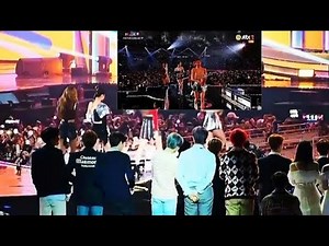 BTS REACTION TO BLACKPINK SPEECH/MMA 2018