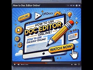 How to Use OffiDocs Doc Editor Online in Just 90 Seconds