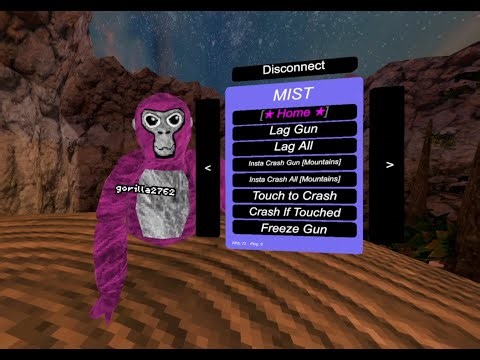 This FREE Menu can CRASH peoples GAMES?!?! | Mist Free | Gorilla Tag