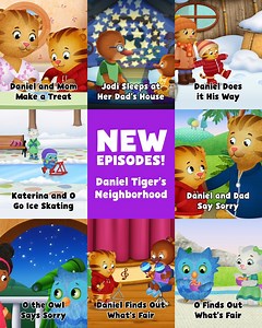 Ready for a little dose of caring, friendship and being a good neighbor in 2025? New episodes of Daniel Tiger's Neighborhood are coming to PBS KIDS on January 6. | PBS KIDS
