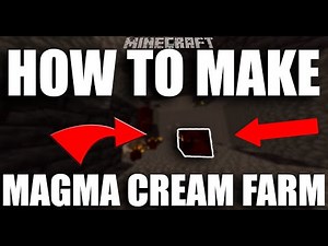 How To Make a Magma Cream Farm! (Tutorial) Simple and easy!