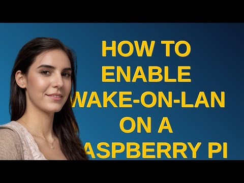 Raspberrypi: How to enable Wake-on-LAN on a Raspberry Pi 5?