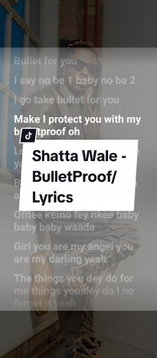 Shatta Wale - Bulletproof Lyrics | Song, Video & More