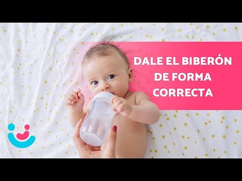 ¿Cómo dar el BIBERÓN a un BEBÉ correctamente? 👶🏻🍼 (Lugar, Posición, Cantidad y Temperatura)