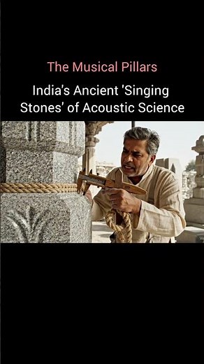 “The Stone That Sang – Ancient Indian Acoustic Engineering Revealed” #facts #shorts