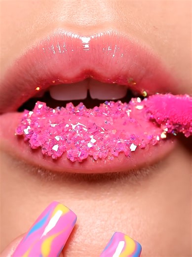 ASMR Candy Lips Makeup Tutorial