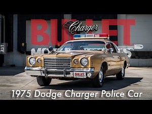 Real Classic Charger Police Car 1975 Dodge Charger | [4K] | REVIEW SERIES | "No Country For Old Men"