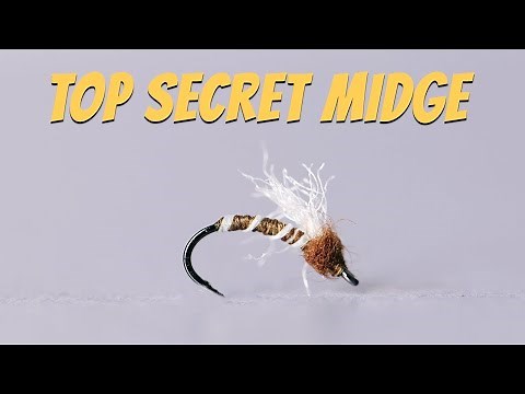 Top Secret Midge Fly Pattern Tutorial