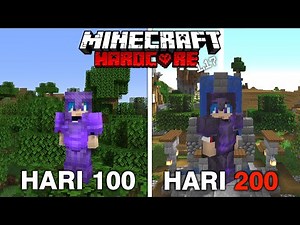 Surviving 200 Days in Minecraft Hardcore 1.17