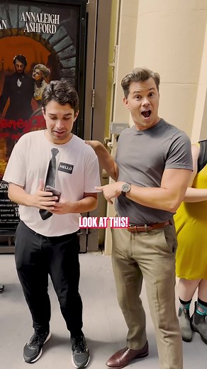 Our box office is officially OPEN! Hats off to all the #Gutenbergers who made the morning so special. See you in September! #GutenbergBway #andrewrannells #broadwayboxoffice #thebookofmormon #broadwaytickets #nyc
