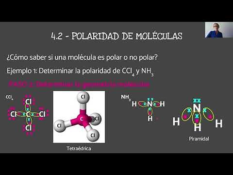 Polaridad de enlaces y de moléculas - CURSO DE QUÍMICA PARA SELECTIVIDAD DESDE CERO