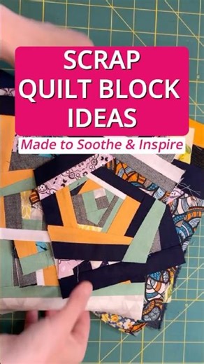 Scrap Quilt Block Ideas Made From Fabric Leftover!