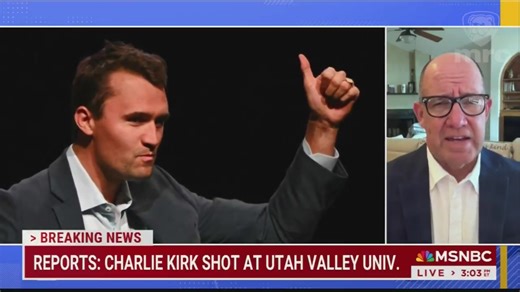 Matthew Dowd on MSNBC disgustingly suggests that it was Charlie Kirk's fault that he was shot because he "is constantly pushing hate speech." | NewsBusters.org