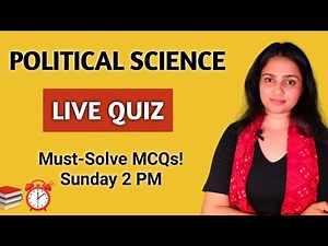 Political science live quiz with explanation