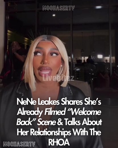 NeNe went live after her announcement confirming her Bravo return as part of the Ultimate Girls Trip and answered some questions from her supporters. Source: @livebitez #realitytv #bravotv #rhoa #rhugt #neneleakes