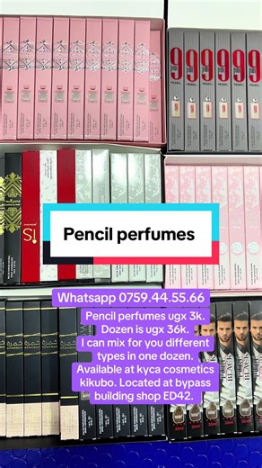 Affordable Pencil Perfumes for Small Businesses in Uganda