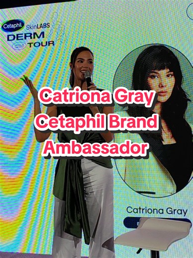 Catriona Gray, Cetaphil Brand Ambassador Ms. Rhizza Conception, Cetaphil Bright Healthy Radiance Brand Manager, Galdeema Philippines Cetaphil SkinLabs: Derm on Tour–where sensitive skin science meets real life care. Expect free dermatologist consultations, sensitive skin education made simple, a very exclusive up close sneak peek at Cetaphil’s dermatological science, formal introductions of our new celebrity ambassadors, and many more! Because better skin starts with knowing—and knowing starts w
