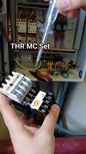 111K views · 1.1K reactions | Setting up thermal overload relay and magnetic contactor #electrician #control #power #technician #switch #wiring #engineering #fblifestyle #DIY #electrical | Electricians Guide | Facebook
