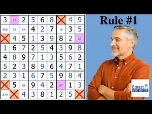 Best Simple Coloring Video Ever! Sudoku Advanced Tutorial 33