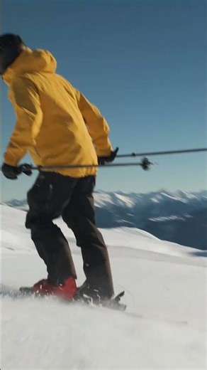How to Revert to Switch on Skis | #shorts