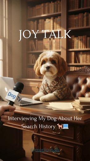 Mori & Joy World on Instagram: "If dogs could use computers, THIS is what we'd find. 🐕💻 We found Joy's Google search history and... we have questions. 🔍😂 From V-E-T trauma to squirrel surveillance, human mind control techniques, and "personal development" about treats... Joy has some explaining to do. 👀 The "nothing suspicious" at the end? Yeah, we're not buying it. 🚨 If YOUR dog could use a computer, what would they Google? Drop your funniest answers below! 👇 #Joy #DogSearchHistory #Funn