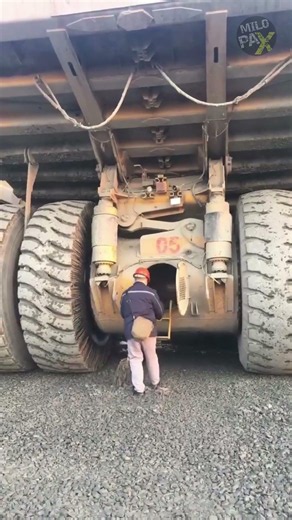What’s Inside That Giant Hole Behind This Truck? 😱