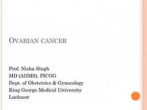 Ovarian cancer - SlideServe