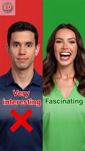 Stop Saying "Very Interesting"! ❌ Say This Instead! ✅