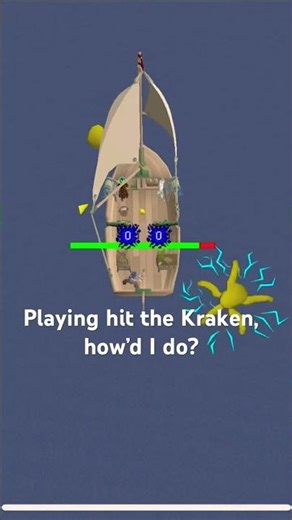 Hit the Kraken game! #drift #osrs #gas #osrsmemes #kraken #sailing #runescape