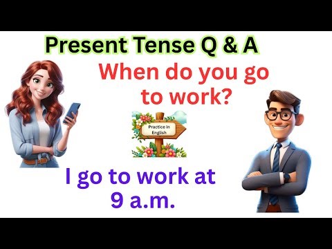 100 Present Tense English Questions and Answers | Daily English Speaking Practice for Beginners