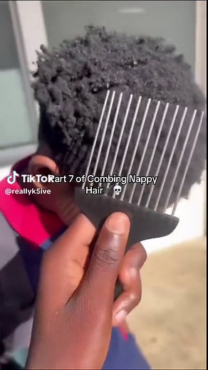 Part 7 of Combing Nappy Hair: A Guide to Beautiful Hair Care