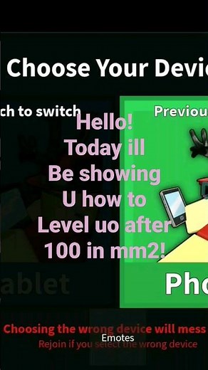 how to level up after 100 in mm2!