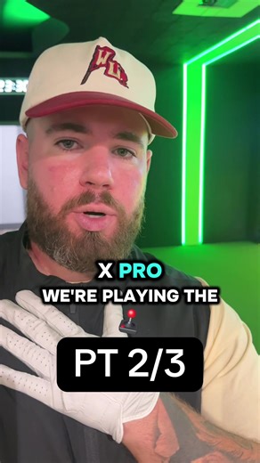 Can we break par at the iconic Pebble Beach PT 2/3 #golf #golftok #golfseason #wintergolf #simulatorseason