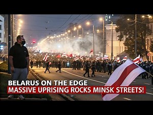 Belarus on the Edge – Massive Uprising Rocks Minsk Streets! |Global conflict news