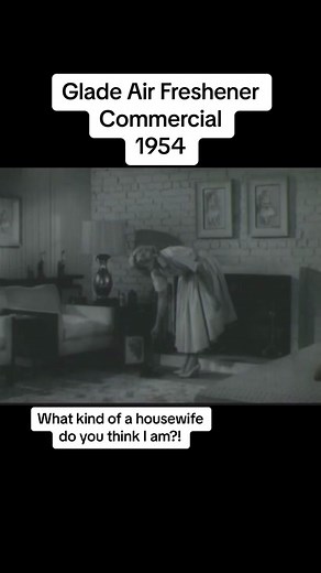 Glade Air Freshener Commercial from the 1950s