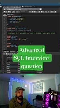 SQL Interview question part 1. #softwareengineer #sql #database #interview