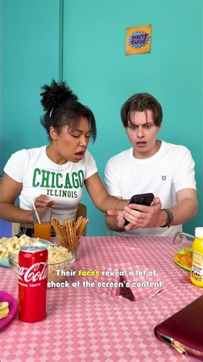 Sneaky Eats: The Under-the-Table Prank! 🍽️🤫