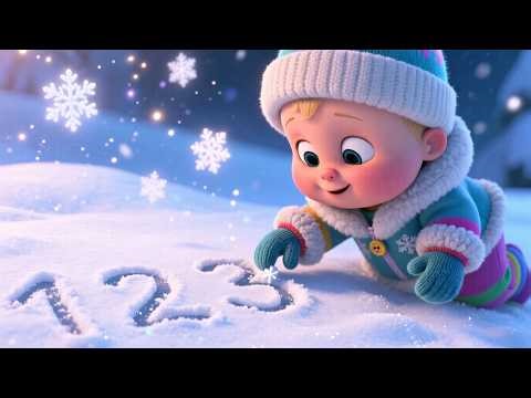 Baby's Counting Snowflakes ❄️ | Fun Learning & Play for Kids | Toddler Adventure Video