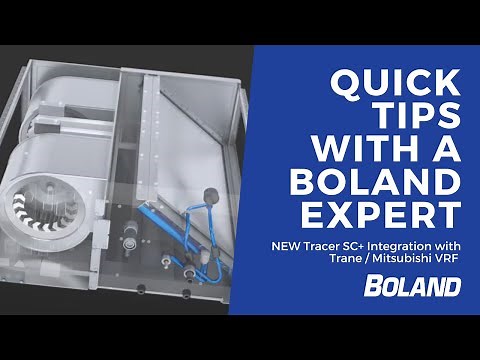 Tracer SC+ Integration with Trane / Mitsubishi VRF