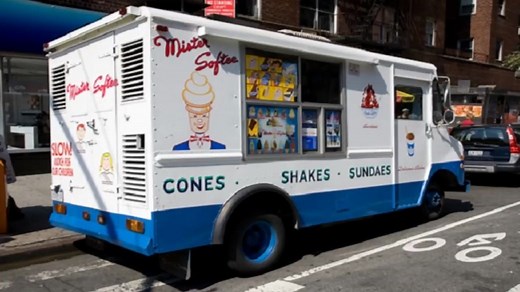 人文现象: 美国的冰淇淋贩卖车 "Mister Softee"