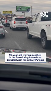 45K views · 356 reactions | Houston police said a hit-and-run suspect was arrested and charged after being accused of punching a 90-year-old woman in the face on the Southwest Freeway at Westpark. https://abc13.com/15780119/ | ABC13 Houston | Facebook
