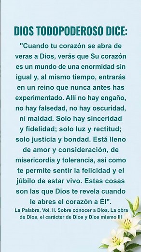 Sosiégate ante Dios y lee Sus palabras para acercarte a Él