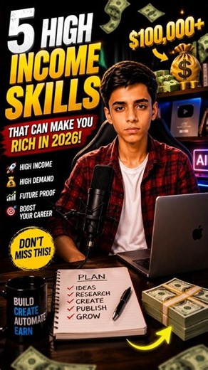 5 High Income Skills That Can Make You Rich in 2026 | Best Skills to Learn