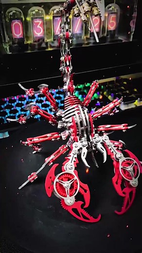 3D Metal Puzzles for Adults, Scorpion 3D Metal Model Kits | DIY 3D puzzles