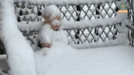 Kaye Willis’ snow baby “forecast personality” will be out for the snowfall this weekend. | Mountain Top News