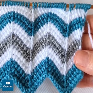 87K views · 2.1K reactions | Crochet Zigzag Blanket Pattern | Crochet Tube | Facebook